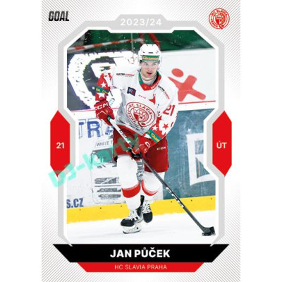 2023/24 Goal cards Chance Liga 2. série #340 Jan Půček