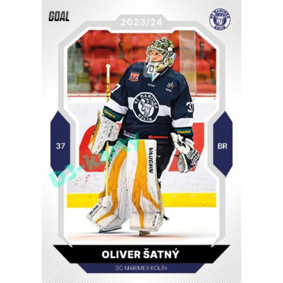 2023/24 Goal cards Chance Liga 2. série #344 Oliver Šatný