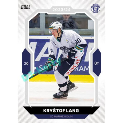 2023/24 Goal cards Chance Liga 2. série #350 Kryštof Lang