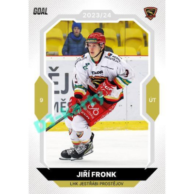 2023/24 Goal cards Chance Liga 1. série #052 Jiří Fronk