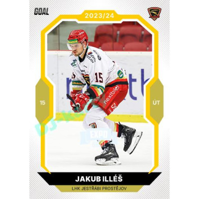2023/24 Goal cards Chance Liga 1. série #053 Jakub Illéš EXPO Perleť 1of6