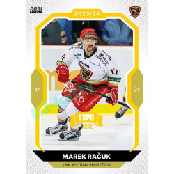 2023/24 Goal cards Chance Liga 1. série #054 Marek Račuk EXPO Bronze 1of6