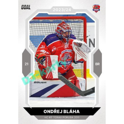 2023/24 Goal cards Chance Liga 1. série #058 Ondřej Bláha