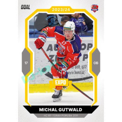 2023/24 Goal cards Chance Liga 1. série #060 Michal Gutwald EXPO Bronze 1of6