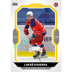 2023/24 Goal cards Chance Liga 1. série #061 Lukáš Doudera EXPO Silver 1of6