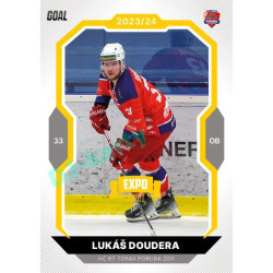 2023/24 Goal cards Chance Liga 1. série #061 Lukáš Doudera EXPO Bronze 1of6