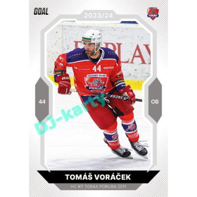 2023/24 Goal cards Chance Liga 1. série #062 Tomáš Voráček