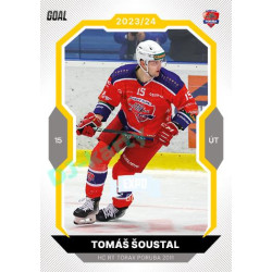 2023/24 Goal cards Chance Liga 1. série #066 Tomáš Šoustal EXPO Perleť 1of6