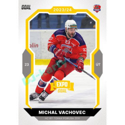 2023/24 Goal cards Chance Liga 1. série #067 Michal Vachovec EXPO Bronze 1of6