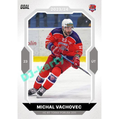2023/24 Goal cards Chance Liga 1. série #067 Michal Vachovec