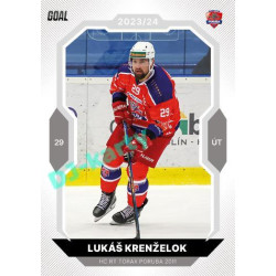 2023/24 Goal cards Chance Liga 1. série #068 Lukáš Krenželok