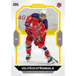 2023/24 Goal cards Chance Liga 1. série #069 Vojtěch Střondala EXPO Perleť 1of6