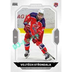 2023/24 Goal cards Chance Liga 1. série #069 Vojtěch Střondala