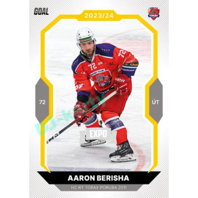 2023/24 Goal cards Chance Liga 1. série #070 Aaron Berisha EXPO Silver 1of6