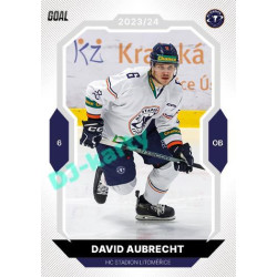 2023/24 Goal cards Chance Liga 1. série #073 David Aubrecht
