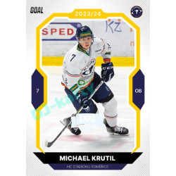 2023/24 Goal cards Chance Liga 1. série #074 Michael Krutil EXPO Perleť 1of6