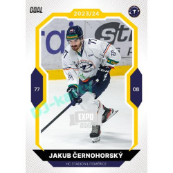 2023/24 Goal cards Chance Liga 1. série #077 Jakub Černohorský EXPO Silver 1of6