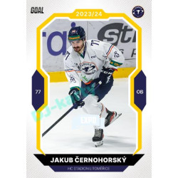 2023/24 Goal cards Chance Liga 1. série #077 Jakub Černohorský EXPO Perleť 1of6