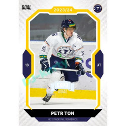 2023/24 Goal cards Chance Liga 1. série #081 Petr Ton EXPO Perleť 1of6