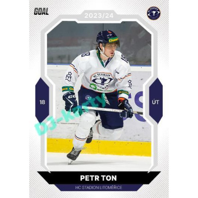 2023/24 Goal cards Chance Liga 1. série #081 Petr Ton