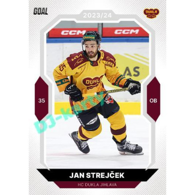 2023/24 Goal cards Chance Liga 1. série #087 Jan Strejček