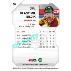 2023/24 Goal cards Chance Liga 1. série #088 Vlastimil Bilčík
