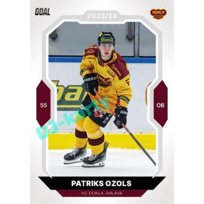 2023/24 Goal cards Chance Liga 1. série #089 Patriks Ozols