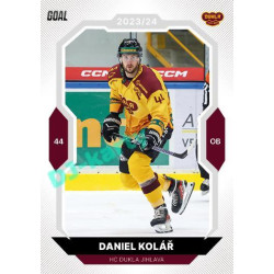 2023/24 Goal cards Chance Liga 1. série #091 Daniel Kolář