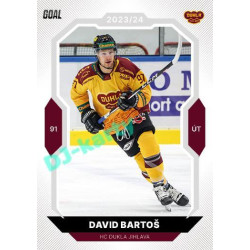 2023/24 Goal cards Chance Liga 1. série #093 David Bartoš