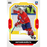 2023/24 Goal cards Chance Liga 1. série #032 Antonín Bořuta EXPO Perleť 1of6