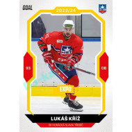 2023/24 Goal cards Chance Liga 1. série #035 Lukáš Kříž EXPO Bronze 1of6