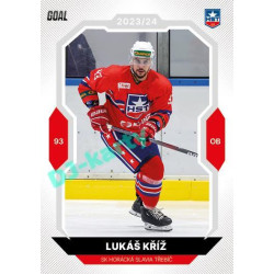 2023/24 Goal cards Chance Liga 1. série #035 Lukáš Kříž