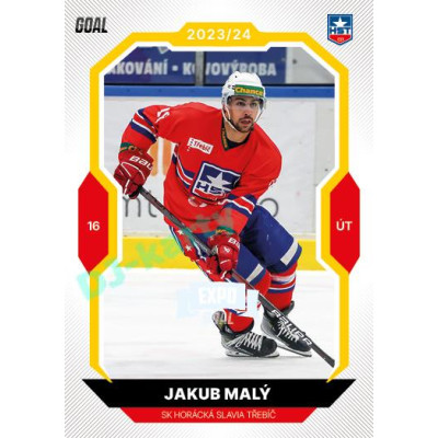 2023/24 Goal cards Chance Liga 1. série #040 Jakub Malý EXPO Perleť 1of6