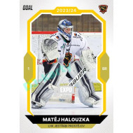 2023/24 Goal cards Chance Liga 1. série #044 Matěj Halouzka EXPO Silver 1of6