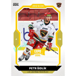 2023/24 Goal cards Chance Liga 1. série #045 Petr Šidlík EXPO Bronze 1of6
