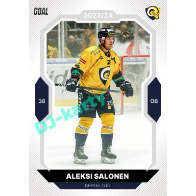 2023/24 Goal cards Chance Liga 1. série #005 Aleksi Salonen
