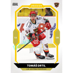 2023/24 Goal cards Chance Liga 1. série #047 Tomáš Drtil EXPO Silver 1of6