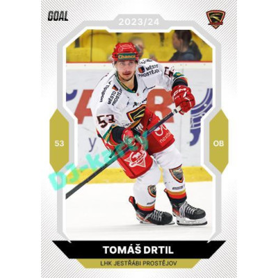 2023/24 Goal cards Chance Liga 1. série #047 Tomáš Drtil
