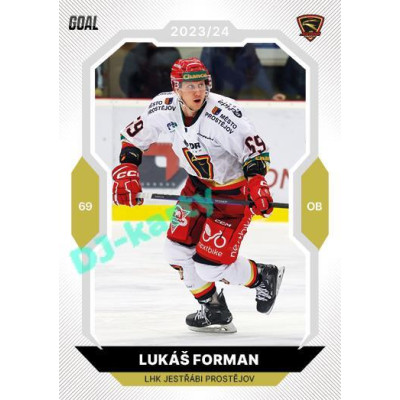 2023/24 Goal cards Chance Liga 1. série #049 Lukáš Forman