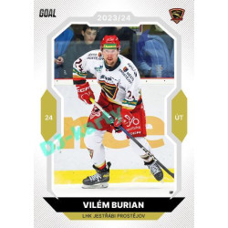 2023/24 Goal cards Chance Liga 1. série #050 Vilém Burian