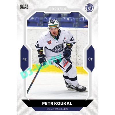 2023/24 Goal cards Chance Liga 1. série #151 Petr Koukal