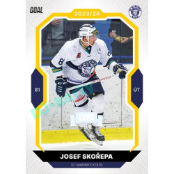 2023/24 Goal cards Chance Liga 1. série #152 Josef Skořepa EXPO Perleť 1of6