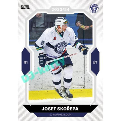 2023/24 Goal cards Chance Liga 1. série #152 Josef Skořepa