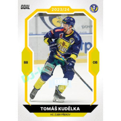 2023/24 Goal cards Chance Liga 1. série #105 Tomáš Kudělka EXPO Perleť 1of6