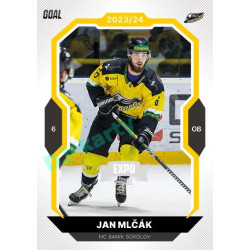 2023/24 Goal cards Chance Liga 1. série #157 Jan Mlčák EXPO Silver 1of6