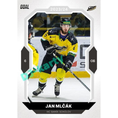 2023/24 Goal cards Chance Liga 1. série #157 Jan Mlčák