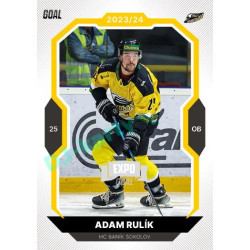 2023/24 Goal cards Chance Liga 1. série #158 Adam Rulík EXPO Silver 1of6