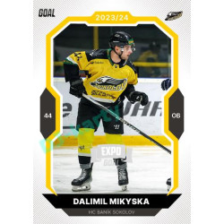 2023/24 Goal cards Chance Liga 1. série #160 Dalimil Mikyska EXPO Silver 1of6