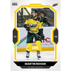 2023/24 Goal cards Chance Liga 1. série #161 Martin Rohan EXPO Bronze 1of6