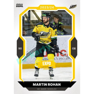 2023/24 Goal cards Chance Liga 1. série #161 Martin Rohan EXPO Bronze 1of6